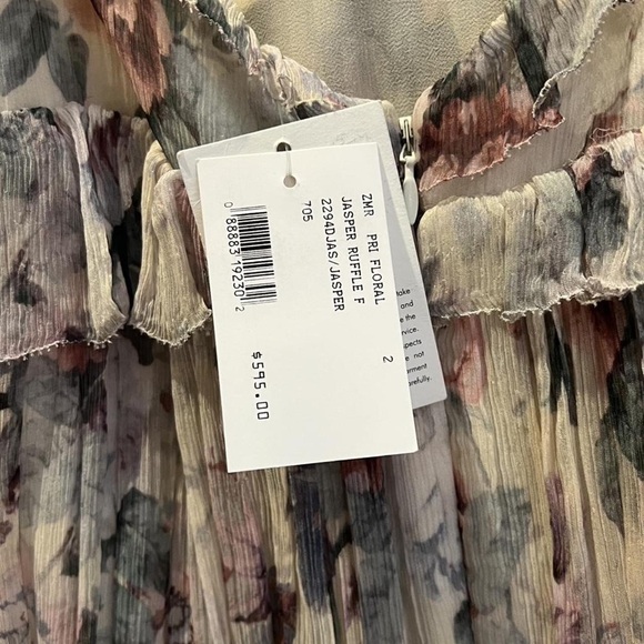 Zimmermann Floral Mini Dress - Pink and Cream - Picture 5 of 6